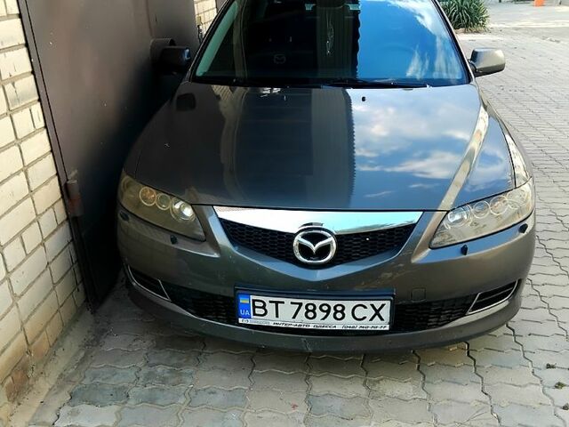 Серый Мазда 6, объемом двигателя 2 л и пробегом 277 тыс. км за 4800 $, фото 1 на Automoto.ua