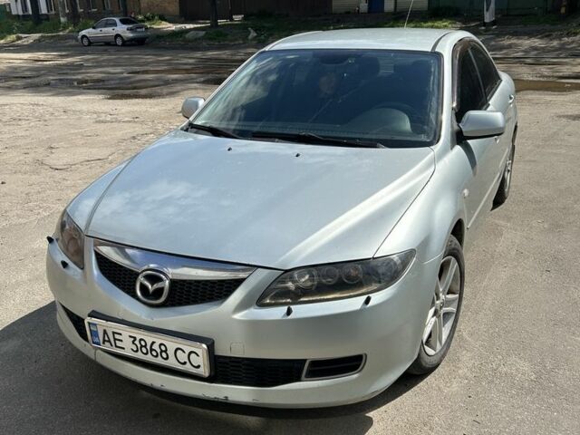 Серый Мазда 6, объемом двигателя 2 л и пробегом 295 тыс. км за 4000 $, фото 1 на Automoto.ua