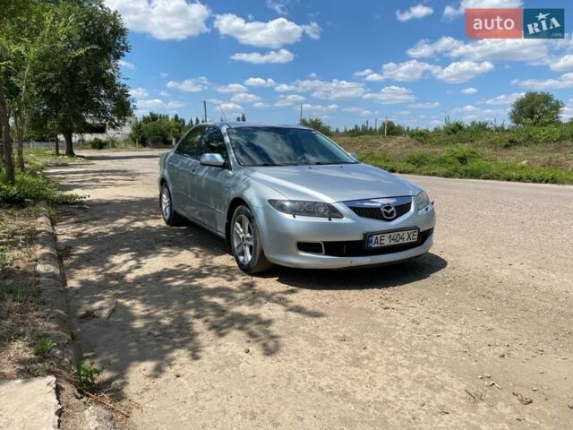 Серый Мазда 6, объемом двигателя 2 л и пробегом 215 тыс. км за 5200 $, фото 1 на Automoto.ua