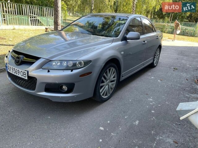 Серый Мазда 6, объемом двигателя 2.3 л и пробегом 160 тыс. км за 6500 $, фото 1 на Automoto.ua