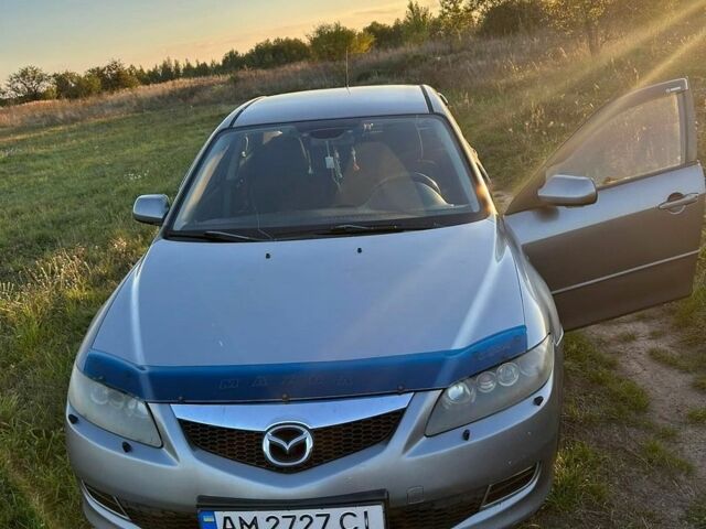 Сірий Мазда 6, об'ємом двигуна 2 л та пробігом 348 тис. км за 4000 $, фото 1 на Automoto.ua