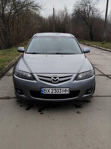 Серый Мазда 6, объемом двигателя 3 л и пробегом 176 тыс. км за 4200 $, фото 1 на Automoto.ua