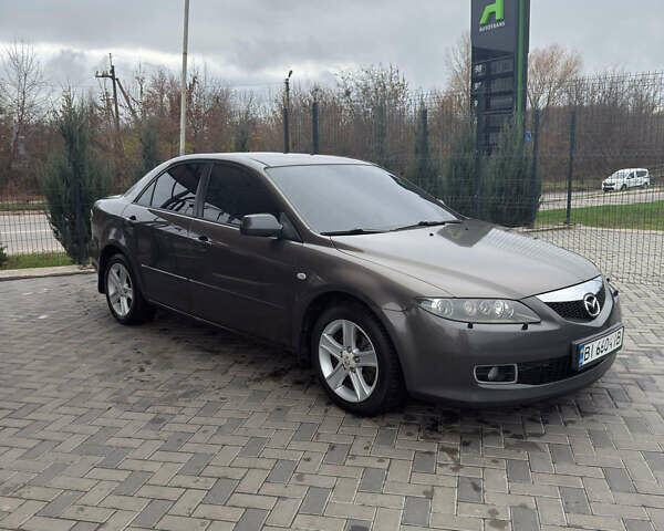 Сірий Мазда 6, об'ємом двигуна 2 л та пробігом 160 тис. км за 4500 $, фото 1 на Automoto.ua