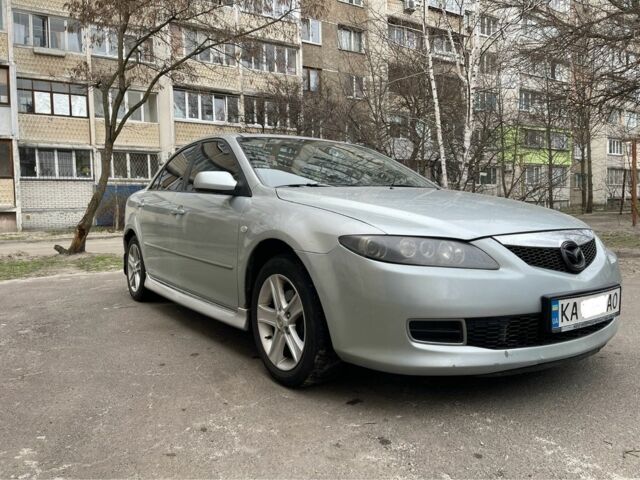 Серый Мазда 6, объемом двигателя 2 л и пробегом 307 тыс. км за 4600 $, фото 1 на Automoto.ua