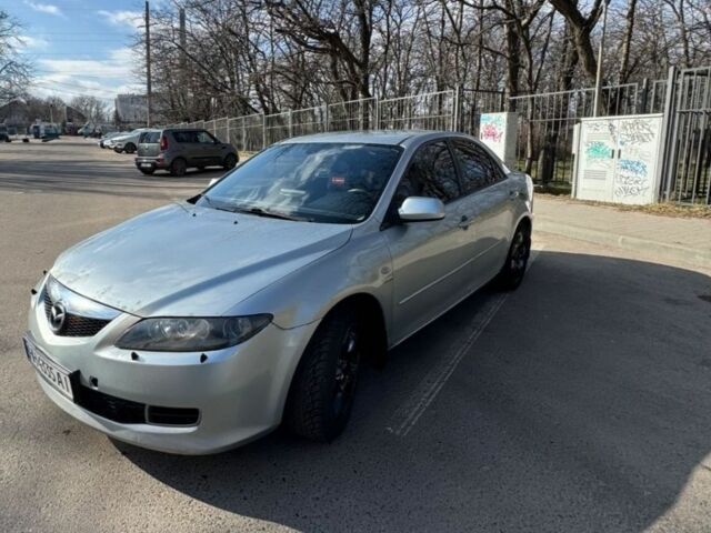 Серый Мазда 6, объемом двигателя 2 л и пробегом 268 тыс. км за 2750 $, фото 1 на Automoto.ua