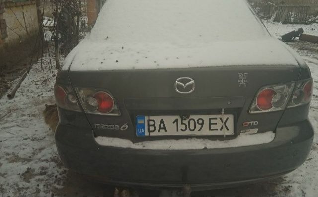Серый Мазда 6, объемом двигателя 2 л и пробегом 2 тыс. км за 3000 $, фото 1 на Automoto.ua