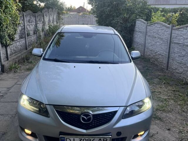 Серый Мазда 6, объемом двигателя 2 л и пробегом 186 тыс. км за 5200 $, фото 1 на Automoto.ua