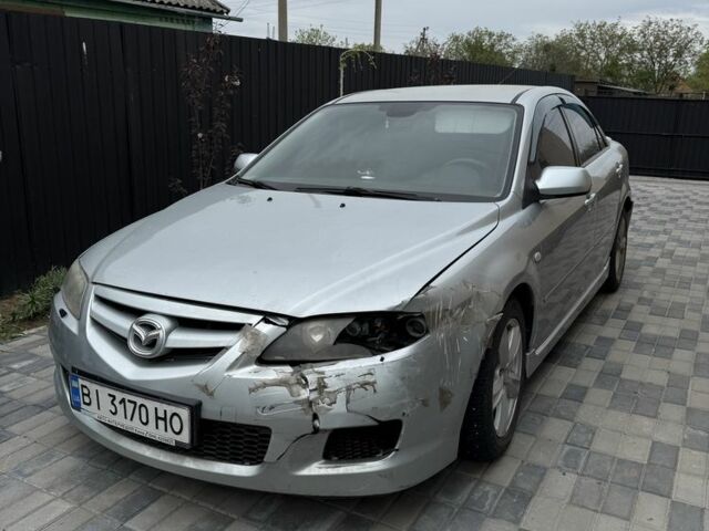 Серый Мазда 6, объемом двигателя 2.3 л и пробегом 200 тыс. км за 3000 $, фото 1 на Automoto.ua