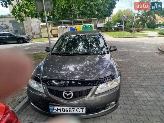 Сірий Мазда 6, об'ємом двигуна 2 л та пробігом 188 тис. км за 4300 $, фото 1 на Automoto.ua