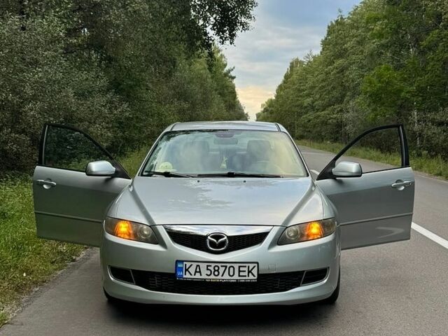 Серый Мазда 6, объемом двигателя 2 л и пробегом 206 тыс. км за 4500 $, фото 1 на Automoto.ua