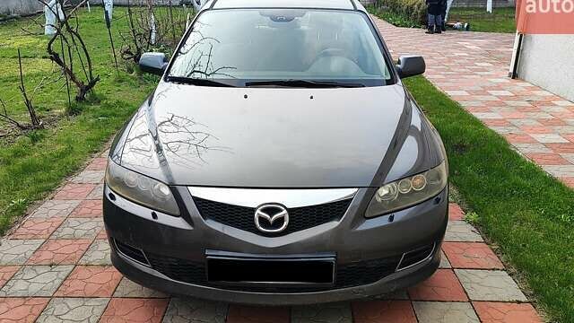 Серый Мазда 6, объемом двигателя 2 л и пробегом 347 тыс. км за 3200 $, фото 1 на Automoto.ua
