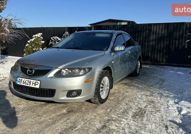 Серый Мазда 6, объемом двигателя 1.8 л и пробегом 280 тыс. км за 3999 $, фото 1 на Automoto.ua
