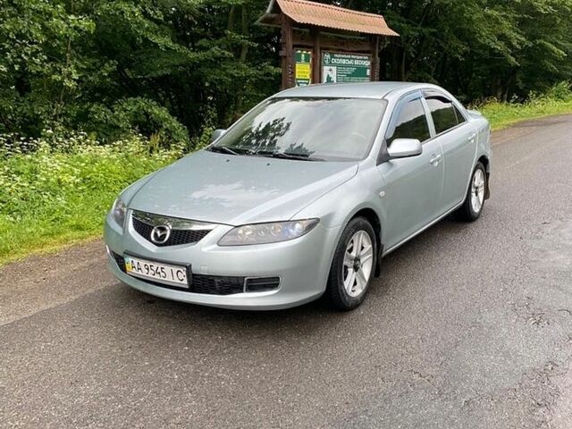 Серый Мазда 6, объемом двигателя 2 л и пробегом 288 тыс. км за 4700 $, фото 1 на Automoto.ua