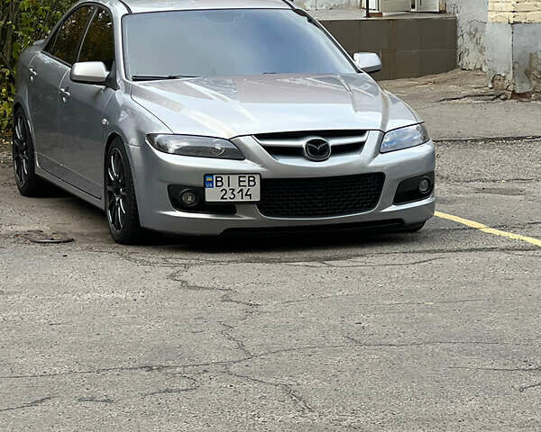 Сірий Мазда 6, об'ємом двигуна 2.3 л та пробігом 200 тис. км за 6900 $, фото 1 на Automoto.ua
