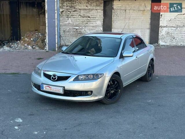 Серый Мазда 6, объемом двигателя 2 л и пробегом 243 тыс. км за 4999 $, фото 1 на Automoto.ua