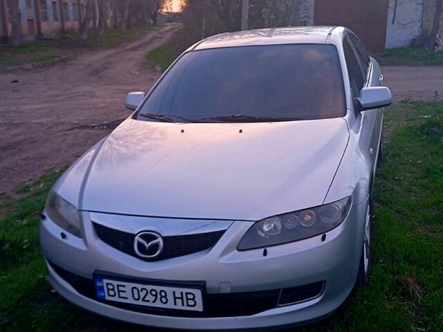 Серый Мазда 6, объемом двигателя 2 л и пробегом 208 тыс. км за 4500 $, фото 1 на Automoto.ua