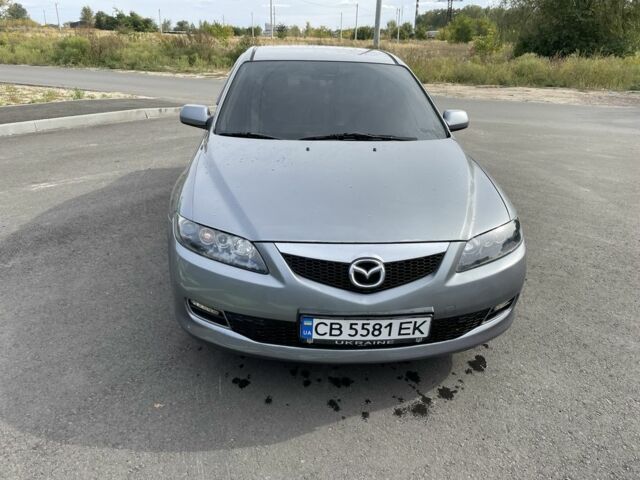 Серый Мазда 6, объемом двигателя 2 л и пробегом 324 тыс. км за 4900 $, фото 1 на Automoto.ua