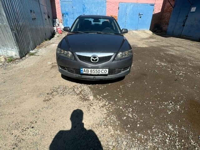 Серый Мазда 6, объемом двигателя 2 л и пробегом 282 тыс. км за 4700 $, фото 1 на Automoto.ua
