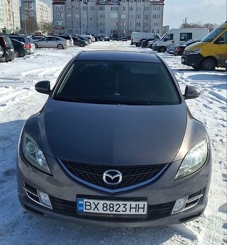 Серый Мазда 6, объемом двигателя 2 л и пробегом 248 тыс. км за 6500 $, фото 1 на Automoto.ua