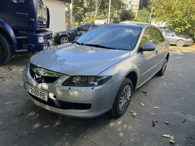 Серый Мазда 6, объемом двигателя 2 л и пробегом 280 тыс. км за 3514 $, фото 1 на Automoto.ua