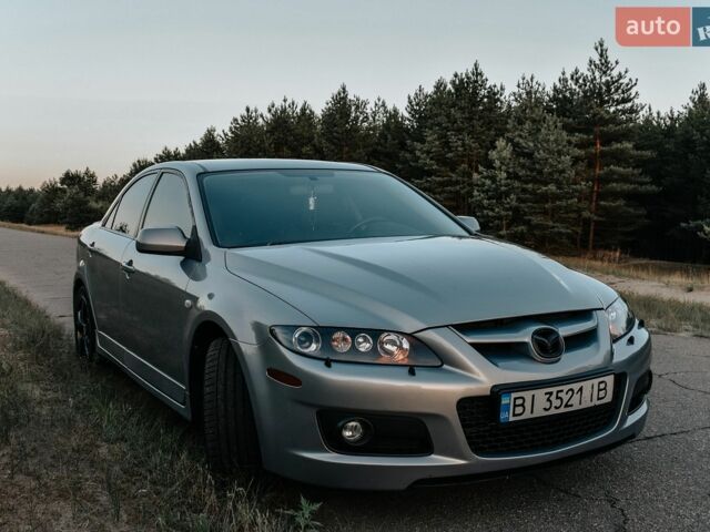 Сірий Мазда 6, об'ємом двигуна 2.3 л та пробігом 100 тис. км за 6400 $, фото 1 на Automoto.ua
