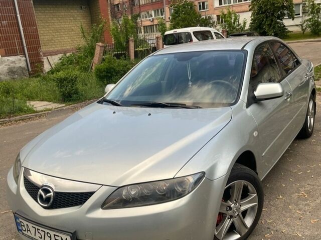 Сірий Мазда 6, об'ємом двигуна 2 л та пробігом 240 тис. км за 8500 $, фото 1 на Automoto.ua