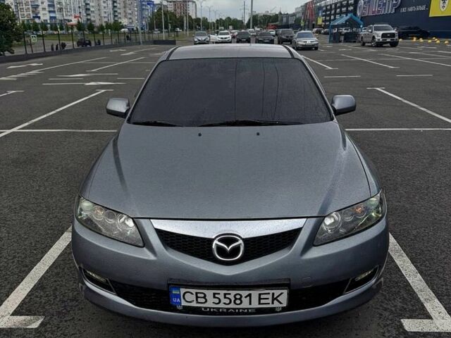 Серый Мазда 6, объемом двигателя 2 л и пробегом 320 тыс. км за 4393 $, фото 1 на Automoto.ua
