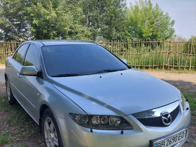 Серый Мазда 6, объемом двигателя 1.8 л и пробегом 196 тыс. км за 4700 $, фото 1 на Automoto.ua