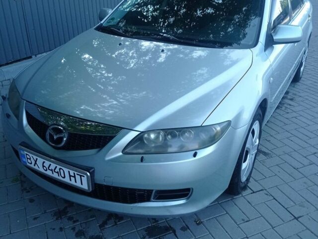 Серый Мазда 6, объемом двигателя 2 л и пробегом 280 тыс. км за 4400 $, фото 1 на Automoto.ua