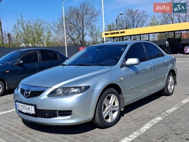 Серый Мазда 6, объемом двигателя 2 л и пробегом 207 тыс. км за 6800 $, фото 1 на Automoto.ua