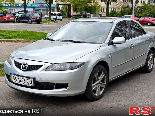 Серый Мазда 6, объемом двигателя 2 л и пробегом 153 тыс. км за 5500 $, фото 1 на Automoto.ua