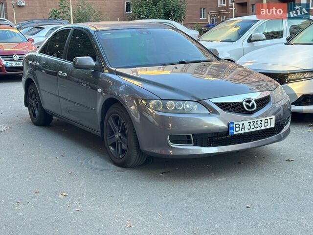 Серый Мазда 6, объемом двигателя 2 л и пробегом 199 тыс. км за 5500 $, фото 1 на Automoto.ua