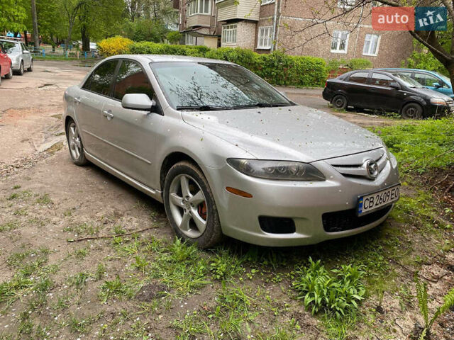 Серый Мазда 6, объемом двигателя 2.3 л и пробегом 180 тыс. км за 5600 $, фото 1 на Automoto.ua