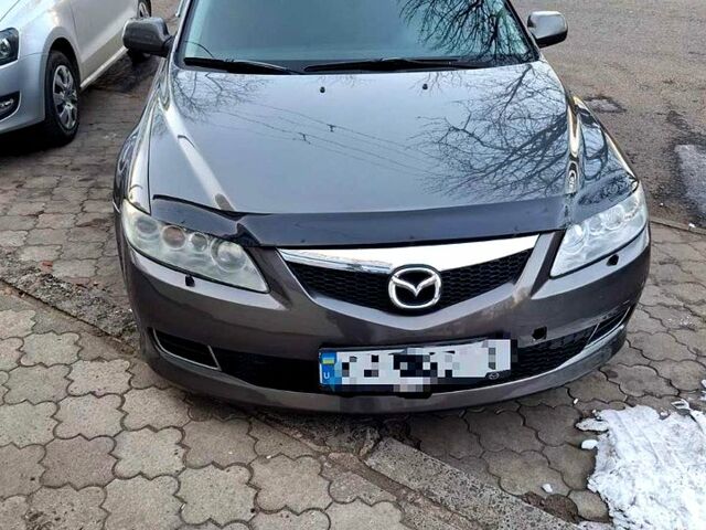 Серый Мазда 6, объемом двигателя 2 л и пробегом 200 тыс. км за 4500 $, фото 1 на Automoto.ua