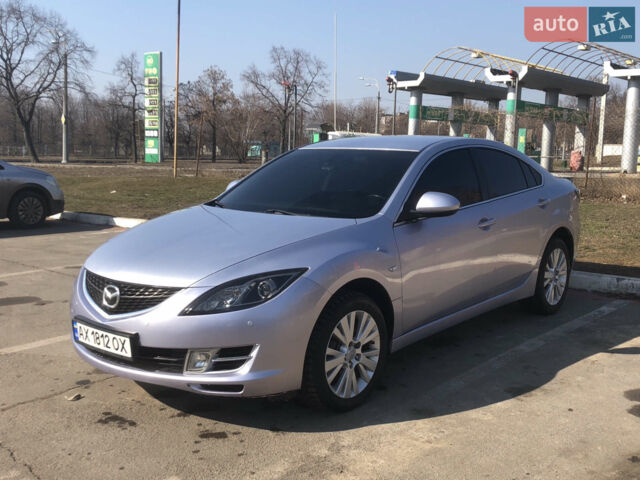 Серый Мазда 6, объемом двигателя 2 л и пробегом 206 тыс. км за 6900 $, фото 1 на Automoto.ua