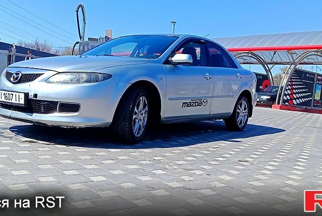 Серый Мазда 6, объемом двигателя 2 л и пробегом 333 тыс. км за 3200 $, фото 1 на Automoto.ua