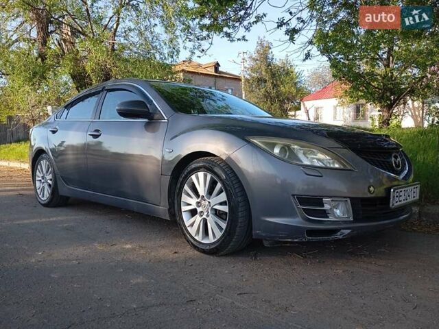 Серый Мазда 6, объемом двигателя 1.8 л и пробегом 182 тыс. км за 7500 $, фото 1 на Automoto.ua