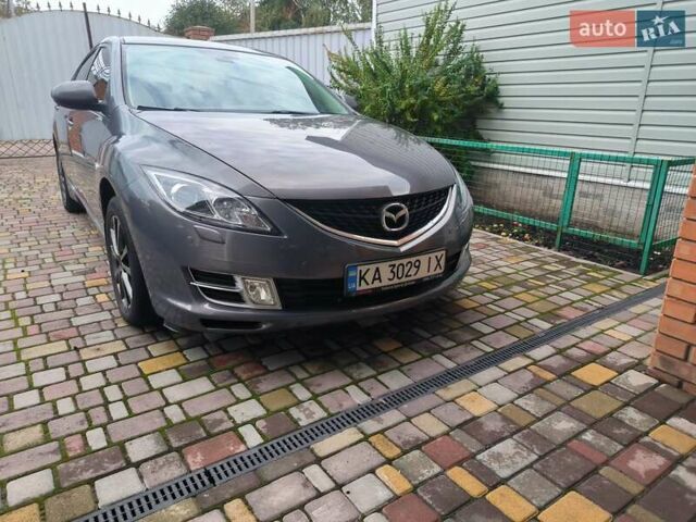 Серый Мазда 6, объемом двигателя 2 л и пробегом 212 тыс. км за 6500 $, фото 1 на Automoto.ua