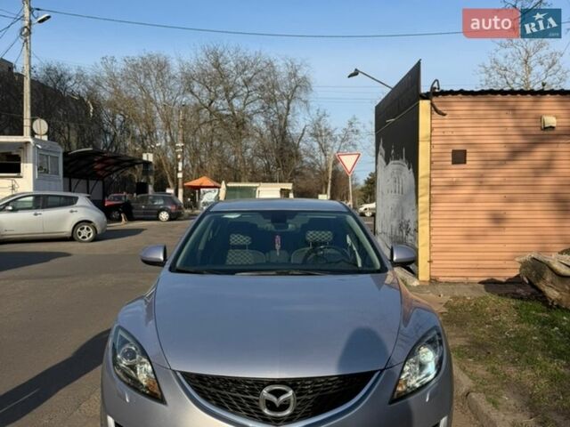 Серый Мазда 6, объемом двигателя 2 л и пробегом 216 тыс. км за 7500 $, фото 1 на Automoto.ua