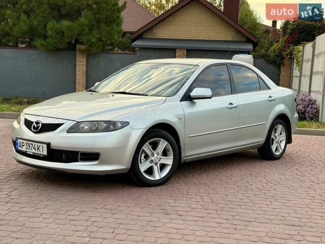 Серый Мазда 6, объемом двигателя 2 л и пробегом 173 тыс. км за 6300 $, фото 1 на Automoto.ua