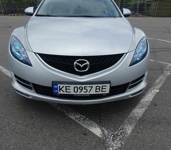 Серый Мазда 6, объемом двигателя 2 л и пробегом 255 тыс. км за 7900 $, фото 1 на Automoto.ua