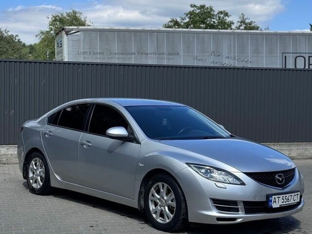Серый Мазда 6, объемом двигателя 1.8 л и пробегом 143 тыс. км за 7700 $, фото 1 на Automoto.ua