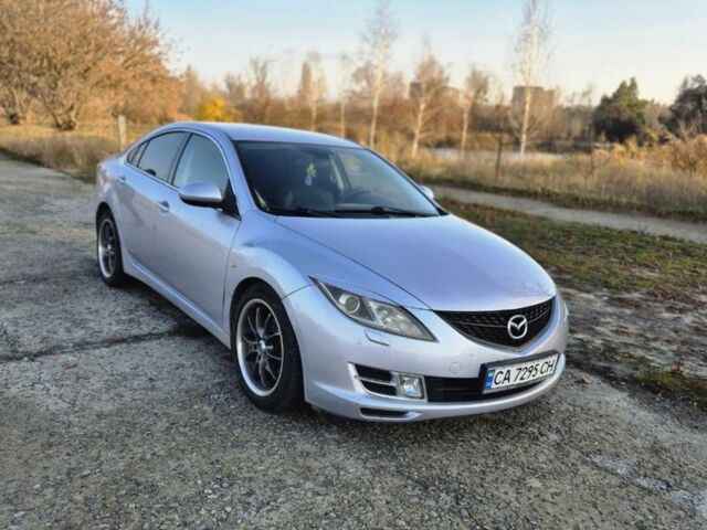 Серый Мазда 6, объемом двигателя 2 л и пробегом 213 тыс. км за 7500 $, фото 1 на Automoto.ua