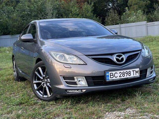 Серый Мазда 6, объемом двигателя 2 л и пробегом 301 тыс. км за 6699 $, фото 1 на Automoto.ua