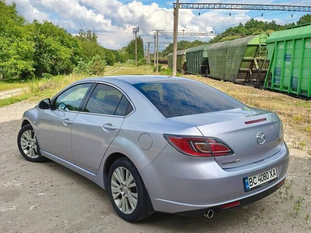 Серый Мазда 6, объемом двигателя 2 л и пробегом 245 тыс. км за 6700 $, фото 1 на Automoto.ua