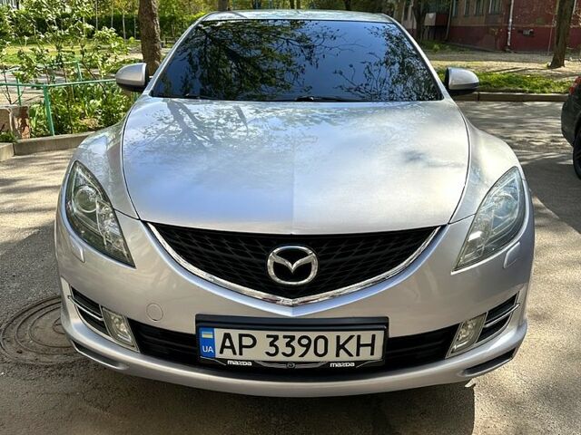 Серый Мазда 6, объемом двигателя 2 л и пробегом 213 тыс. км за 6800 $, фото 1 на Automoto.ua