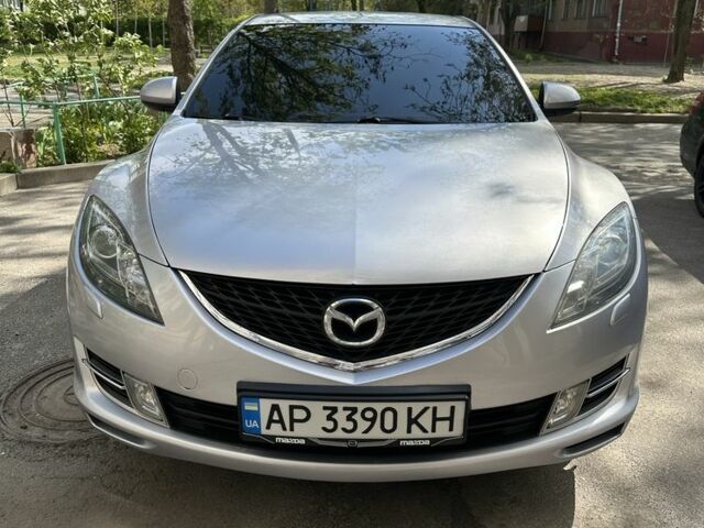 Серый Мазда 6, объемом двигателя 2 л и пробегом 214 тыс. км за 6700 $, фото 1 на Automoto.ua