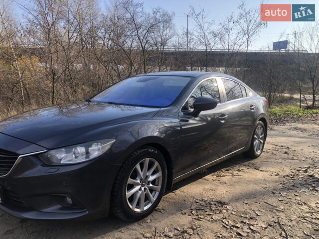 Серый Мазда 6, объемом двигателя 2 л и пробегом 255 тыс. км за 9800 $, фото 1 на Automoto.ua