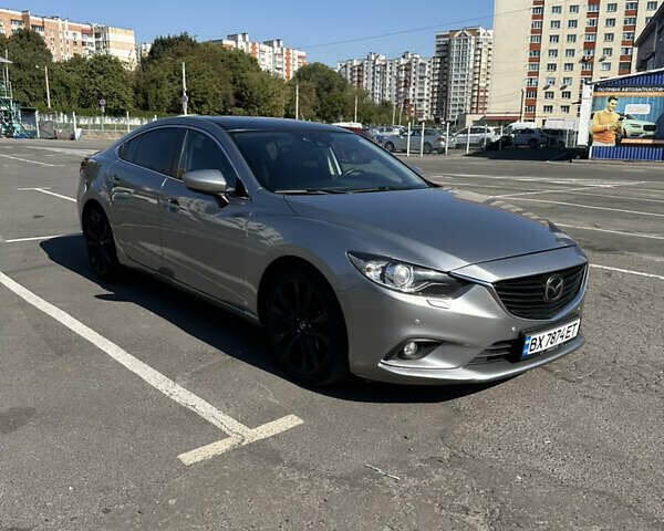 Серый Мазда 6, объемом двигателя 2.49 л и пробегом 195 тыс. км за 12700 $, фото 1 на Automoto.ua