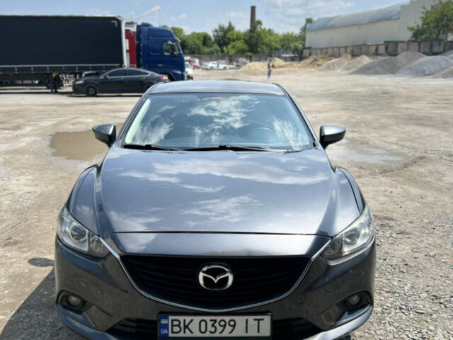 Серый Мазда 6, объемом двигателя 2.49 л и пробегом 175 тыс. км за 9500 $, фото 1 на Automoto.ua